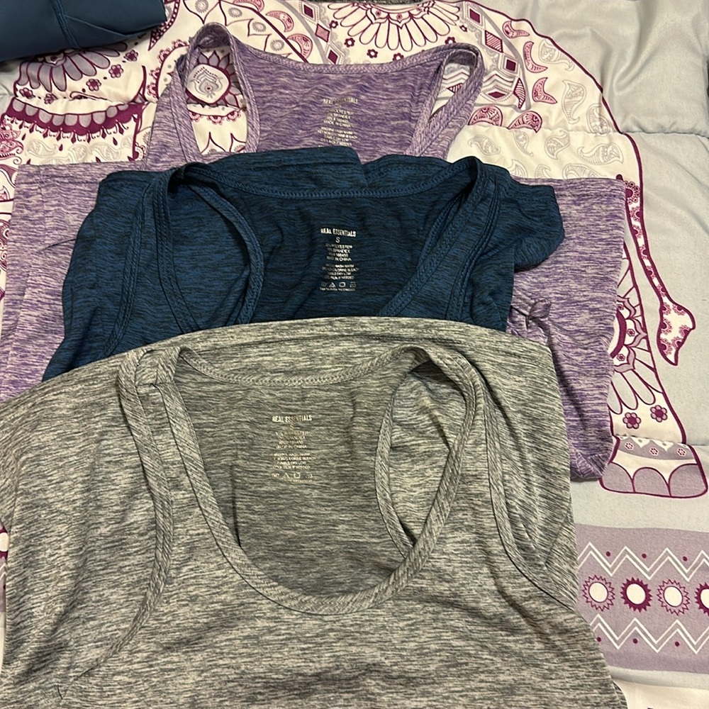 Lot of exercise wear